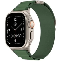 Alpine Loop | Green Nylon Strap to fit Apple Watch® | APS2802