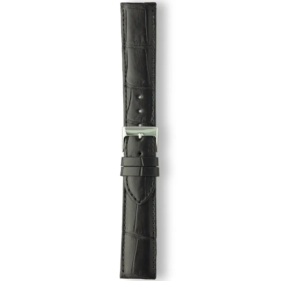 Amalfi | Black Louisiana Alligator Strap | PC240/1