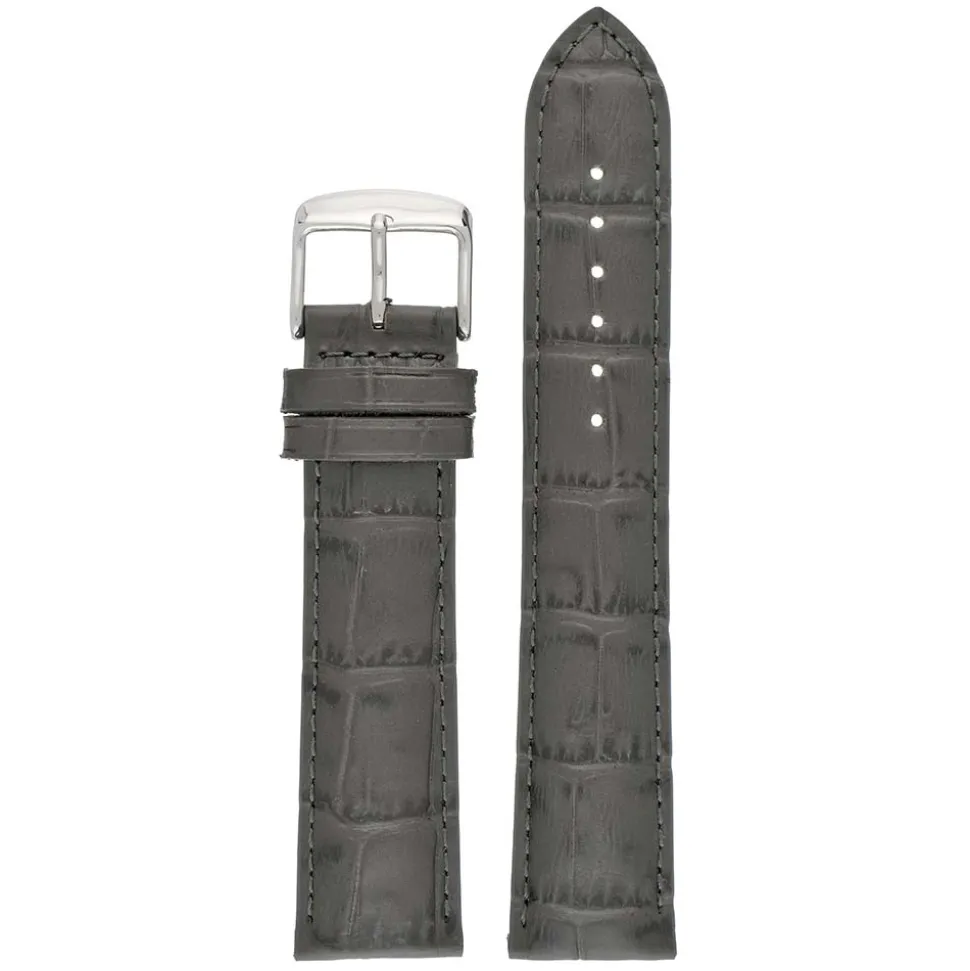 Atherton | Grey Matt Alligator Grain Strap | WH808