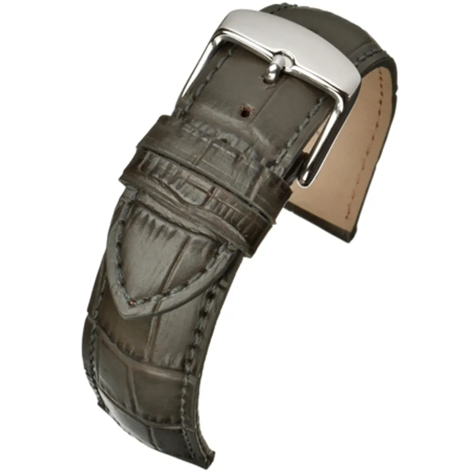 Atherton | Grey Matt Alligator Grain Strap | WH808