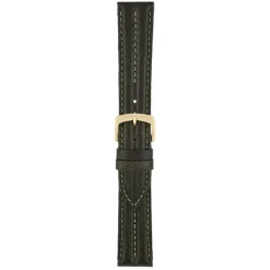 Bancroft | Dark Green Double Ridge Padded Strap | W914