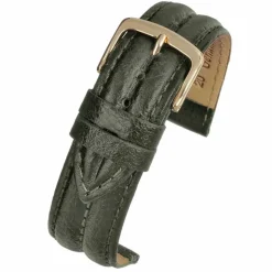 Bancroft | Dark Green Double Ridge Padded Strap | W914