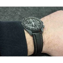 Bath | Black Super Padded Calf Strap | LS1370/1