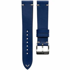 Bayswater | Handmade Two Stitch Cobalt Blue Leather Strap | TS.COB