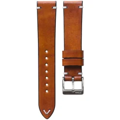 Bayswater | Handmade Two Stitch Honey Leather Strap | TS.HON