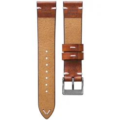 Bayswater | Handmade Two Stitch Honey Leather Strap | TS.HON