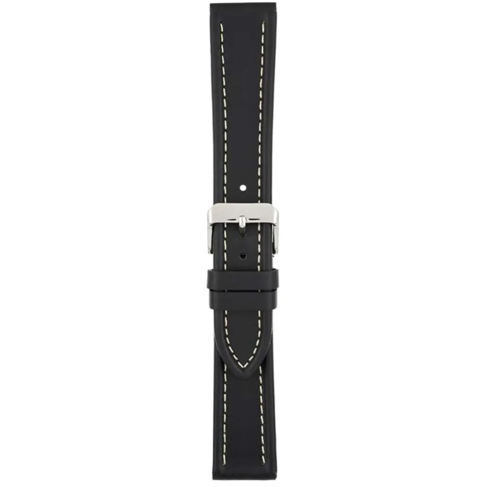 Beresford | Black Raised Edge Strap | W936