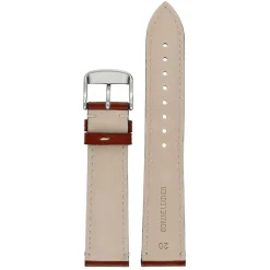 Brunswick | Brown Contrast Stitch Watch Strap | WH851