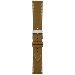 Brunswick | Green Contrast Stitch Watch Strap | WH856