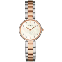 BULOVA – Classic Diamond Two Tone Bracelet Watch 98S147