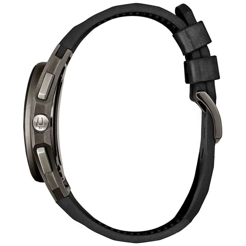 BULOVA – Curv Chronograph Grey Rubber Strap 98A162