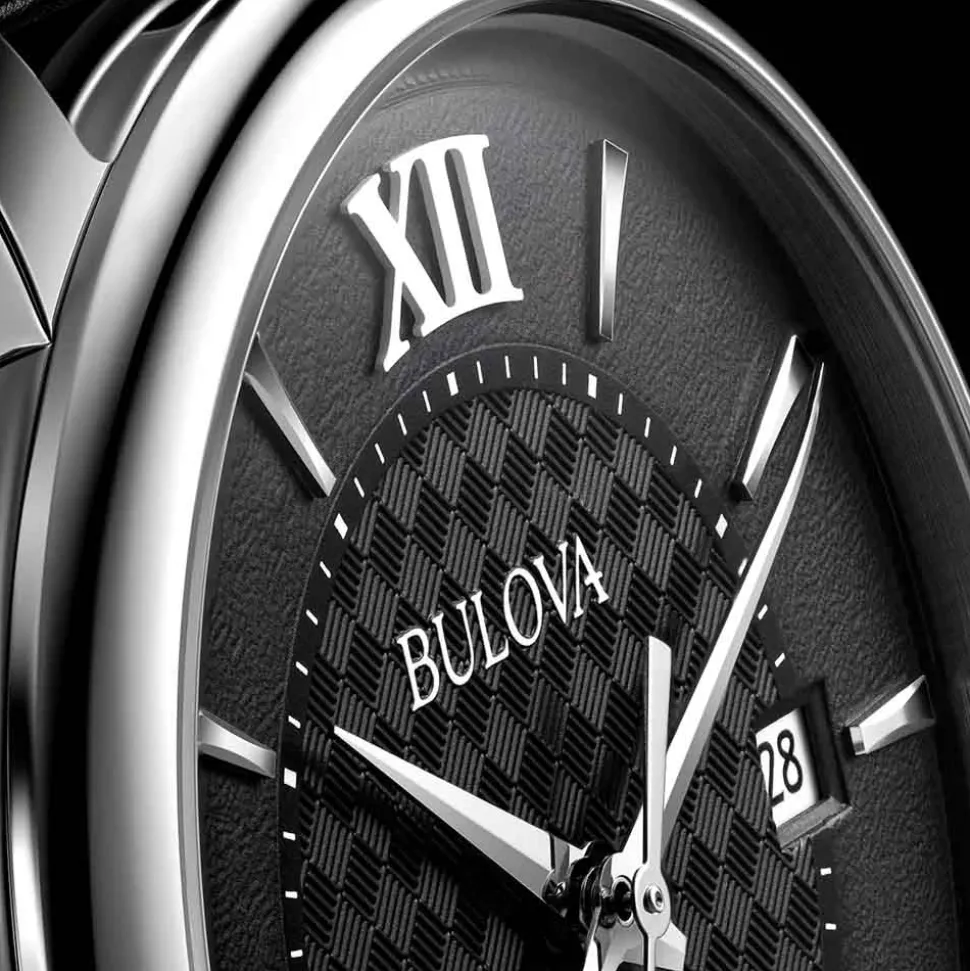 Bulova | Hudson Automatic Black Dial | 96B441