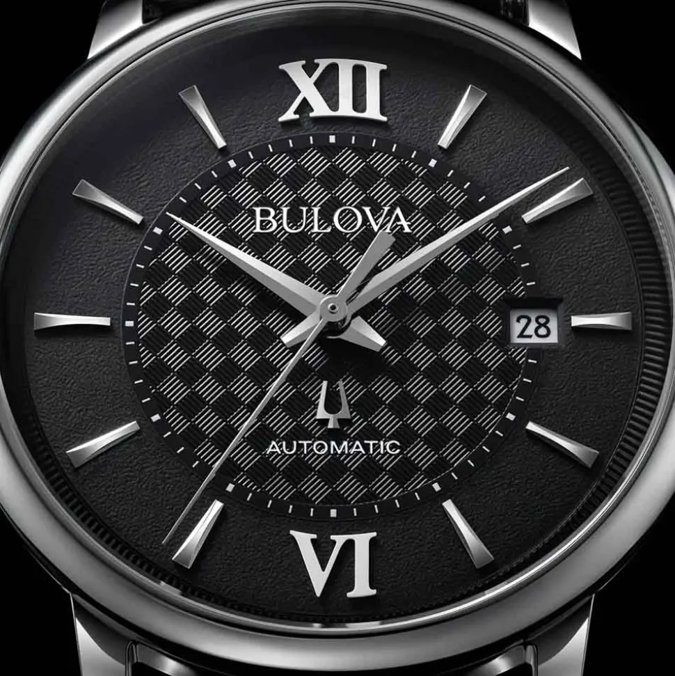 Bulova | Hudson Automatic Black Dial | 96B441