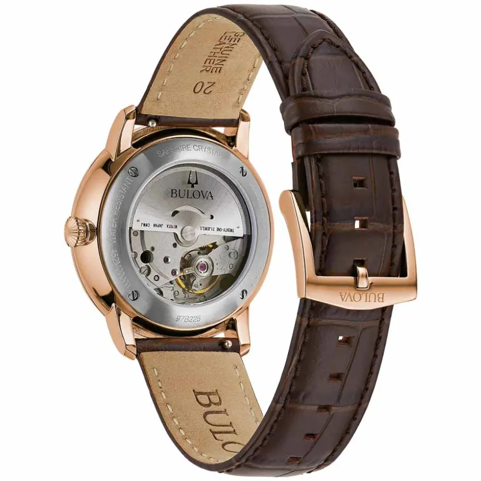 Bulova | Hudson Automatic White Dial | 97B225