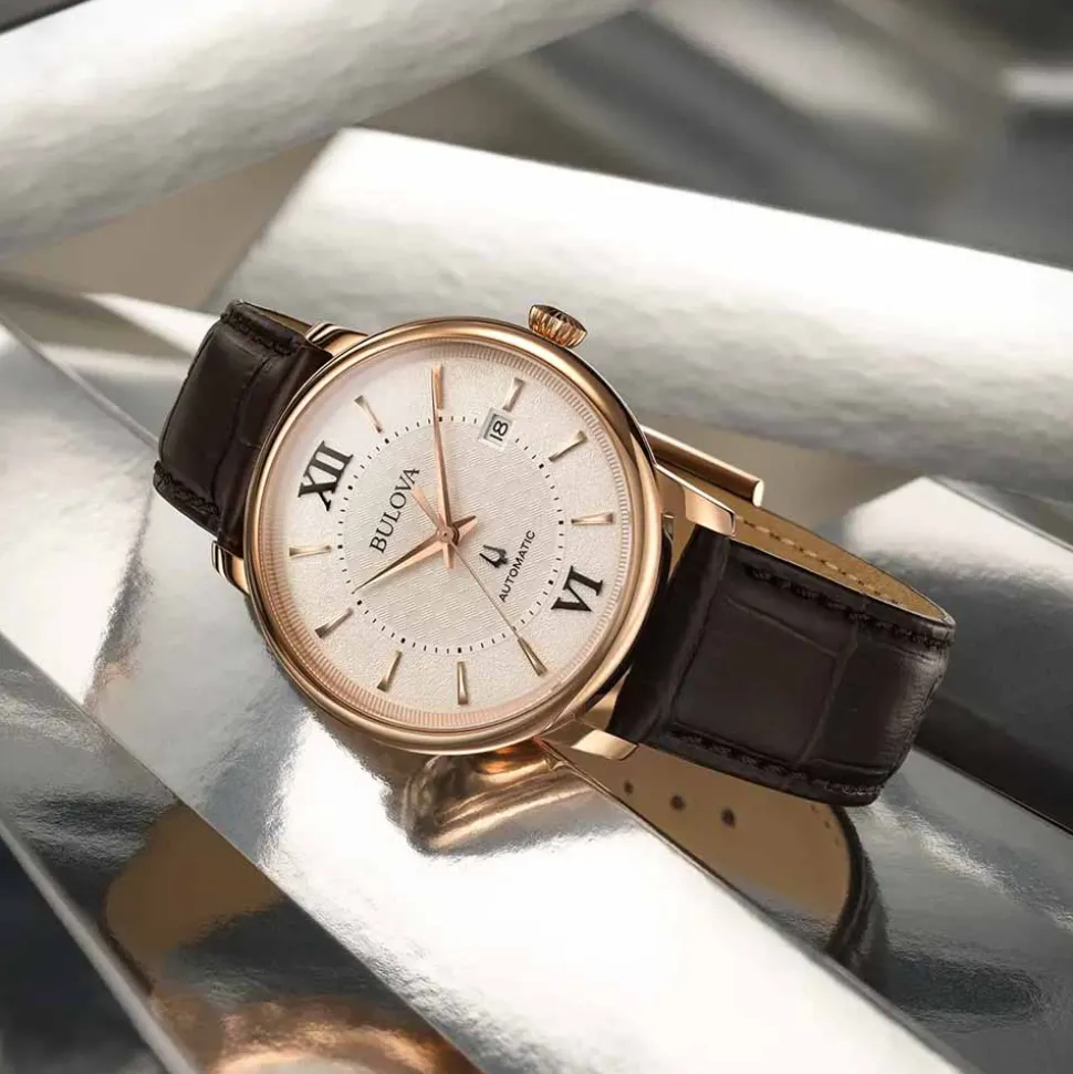 Bulova | Hudson Automatic White Dial | 97B225