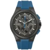Bulova | Maquina Black & Blue Chronograph | 98B380