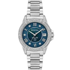 Bulova | Marine Star Blue Diamond Dial | 96R215