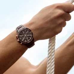 BULOVA – Marine Star Chronograph Black Bracelet 98B302