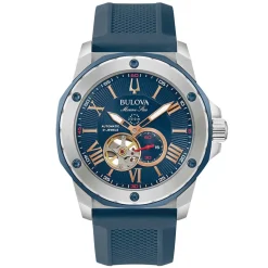 Bulova | Marine Star Hearbeat Blue Dial | 98A282