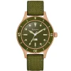 Bulova | MIL-SHIPS Rose Gold Tone Bronze Special Edition Green | 98A324