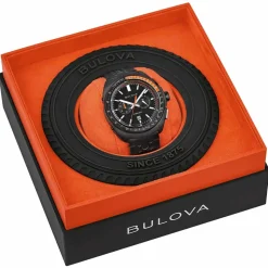 Bulova | Racer Chronograph Black Strap | 98B428