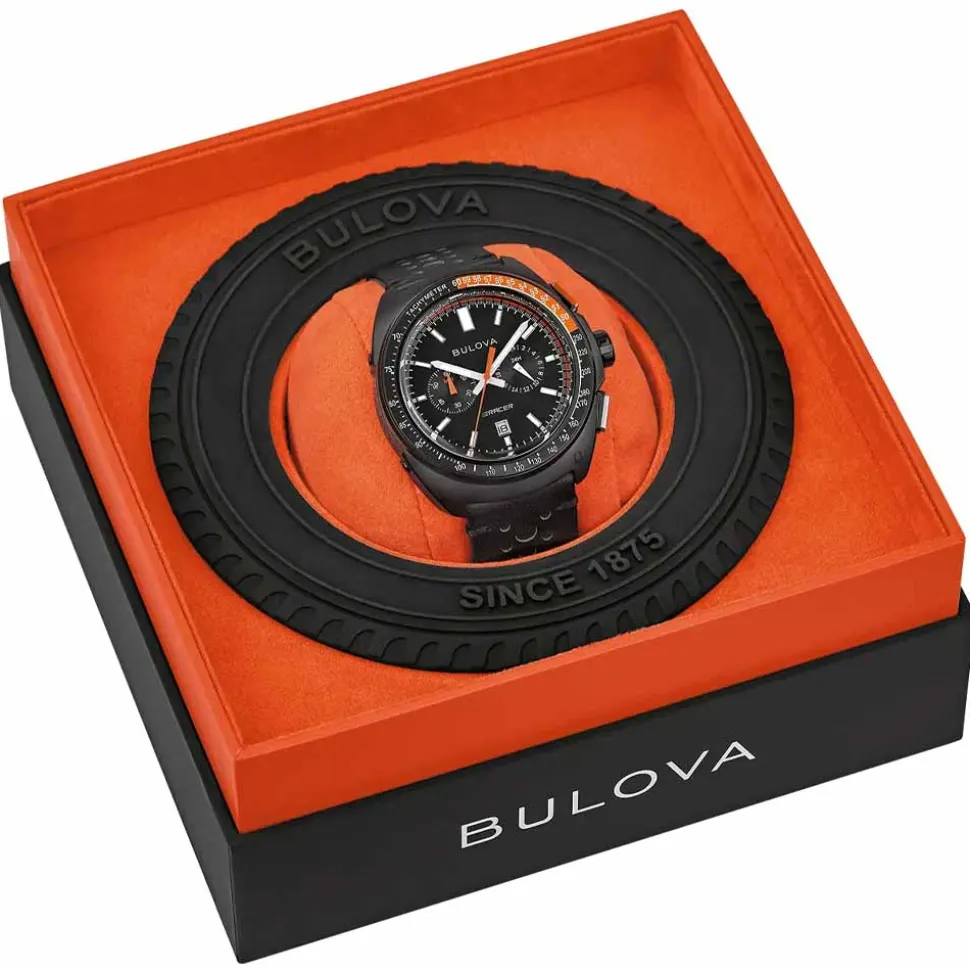 Bulova | Racer Chronograph Black Strap | 98B428