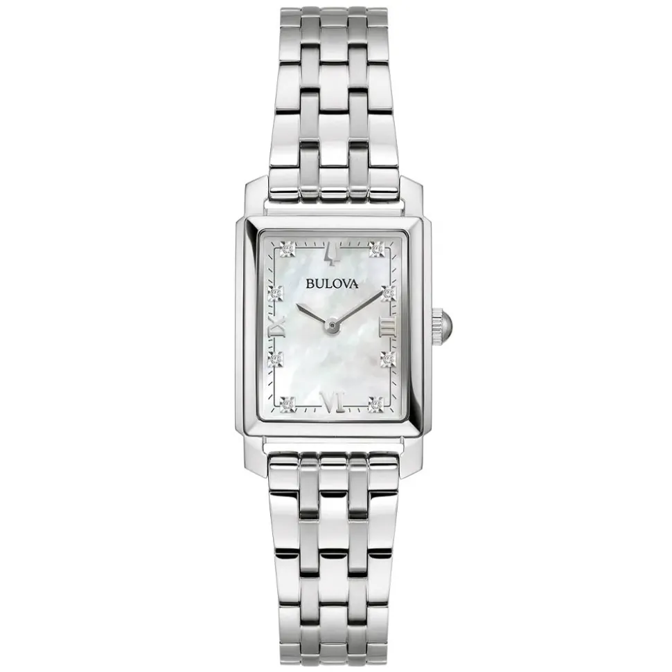 Bulova | Sutton Rectangular Bracelet Watch | 96P244