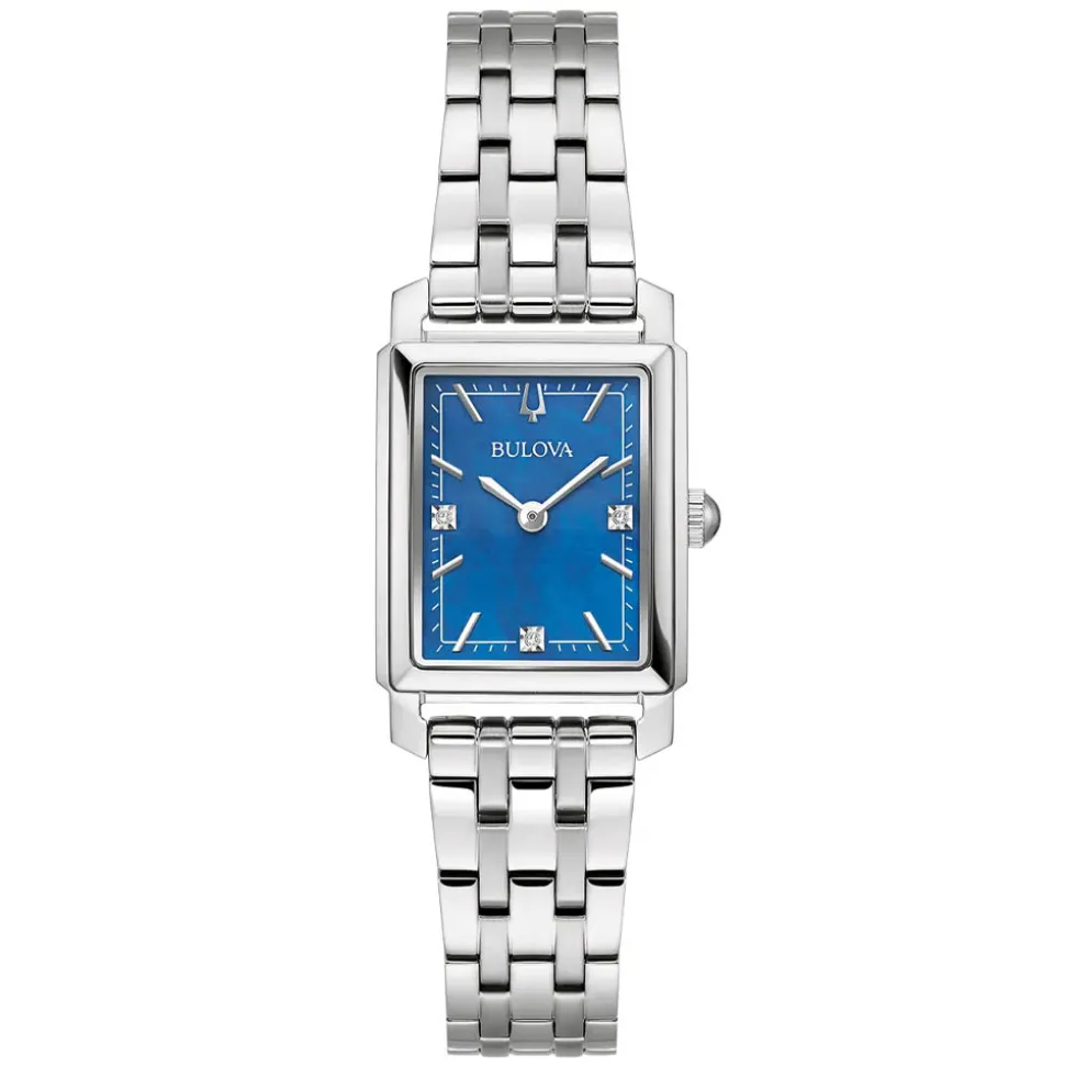 Bulova | Sutton Rectangular Bracelet Watch | 96P245