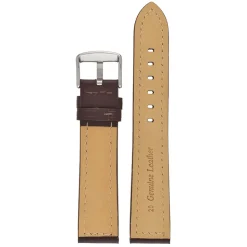 CAMBRIDGE Brown Modern Cut Edge Watch Strap WH805