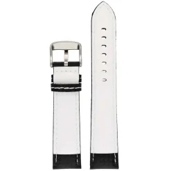 CARBON Black Carbon Fibre Grain Water Resistant Watch Strap WH644