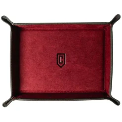 Cased in Time | Valet Tray | Chilli Red