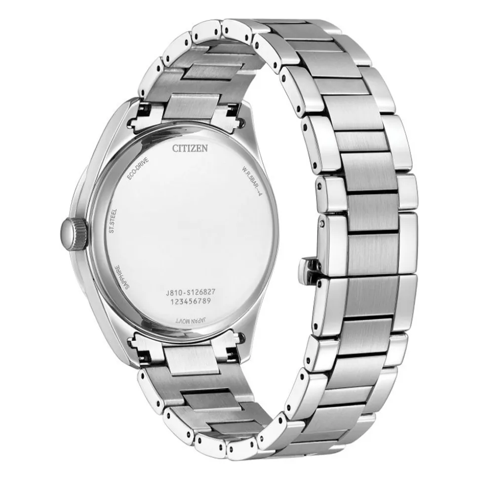 CITIZEN – Arezzo Black Dial Stainless Steel Bracelet Watch AW1690-51E