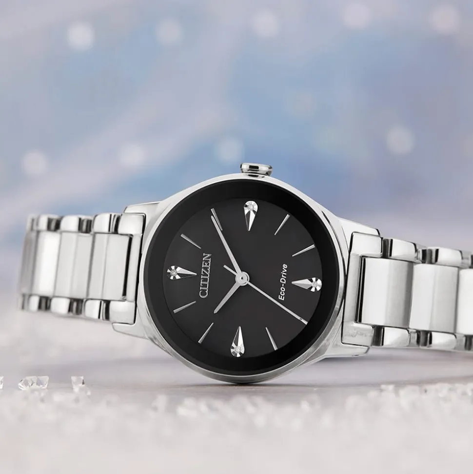 CITIZEN – Axiom Diamond Steel Watch EM0730-57E