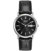 CITIZEN – Classic Black Dial Leather Strap Watch BM8240-03E