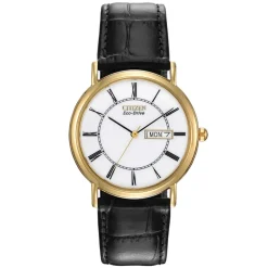 Citizen | Classic White Roman Dial Strap Watch | BM8242-16A