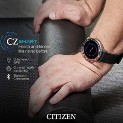 Citizen | CZ Smart Smartwatch Black Silicone Strap | MX0000-07X