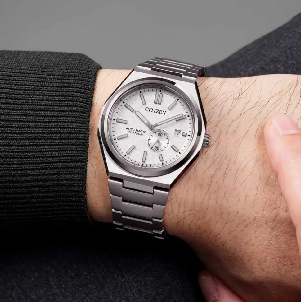 Citizen | Forza Automatic Super Titanium Silver Dial | NJ0180-80A