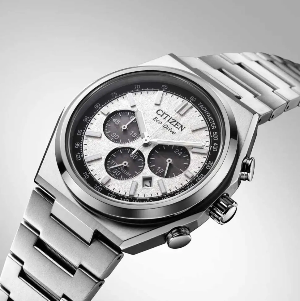 Citizen | Forza Super Titanium Chronograph White Dial | CA4610-85A