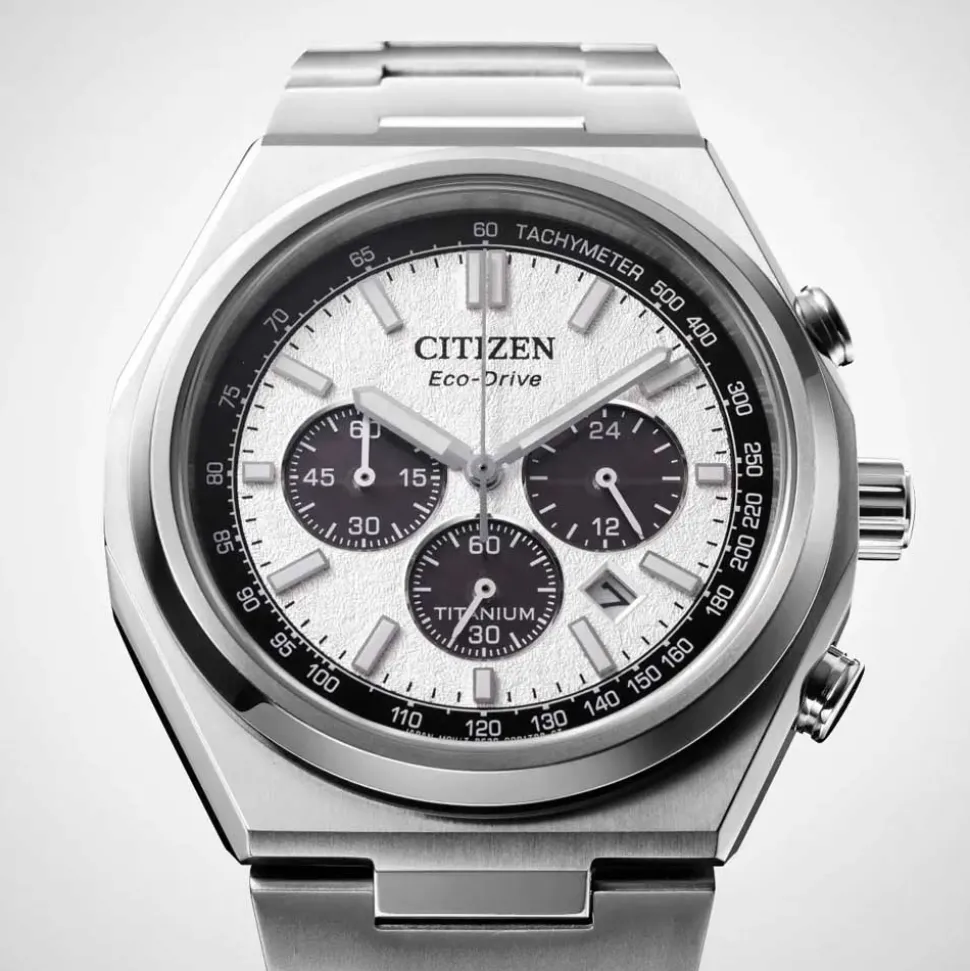 Citizen | Forza Super Titanium Chronograph White Dial | CA4610-85A