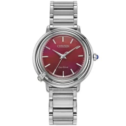 Citizen | L Arcly Red Dial Watch | EM1091-67X