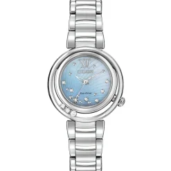 CITIZEN – L Sunrise Diamond Steel Watch EM0320-59D