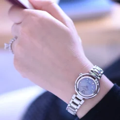 CITIZEN – L Sunrise Diamond Steel Watch EM0320-59D