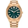 Citizen | Men’s Sport Rose Gold Green Dial Watch | BM7633-81X