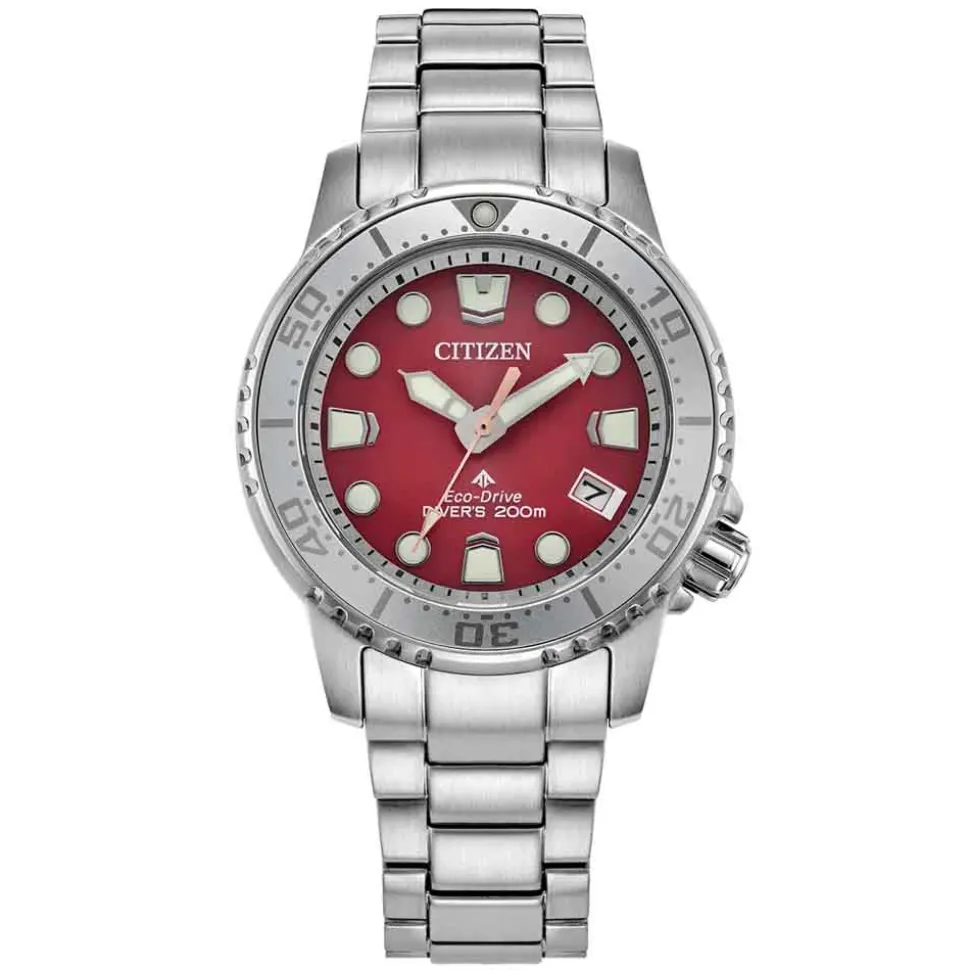 Citizen | Promaster Diver Red Dial 37mm | EO2027-50Z