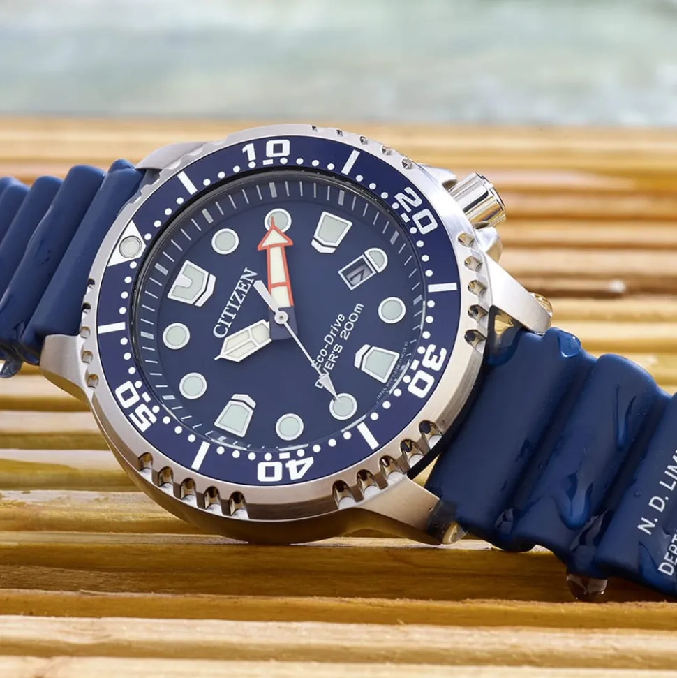 CITIZEN – Promaster Diver Rubber Strap Watch BN0151-09L