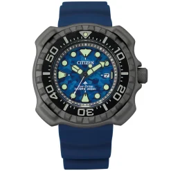 CITIZEN – Promaster Diver Super Titanium Blue Strap Watch BN0227-09L