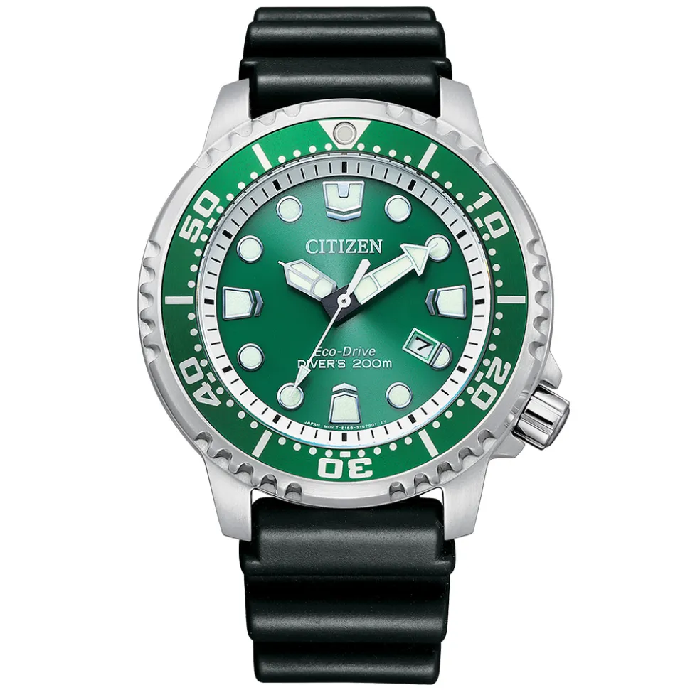 CITIZEN – Promaster Green Dial 200m Divers Watch BN0158-18X