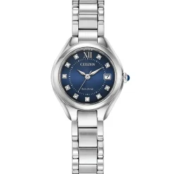 CITIZEN – Silhouette Crystal Steel Bracelet Watch EW2540-83L
