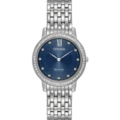 CITIZEN – Silhouette Crystal Steel Bracelet Watch EX1480-58L