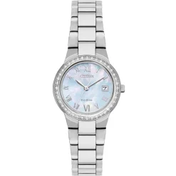 CITIZEN – Silhouette Crystal Steel Bracelet Watch EW1990-58D